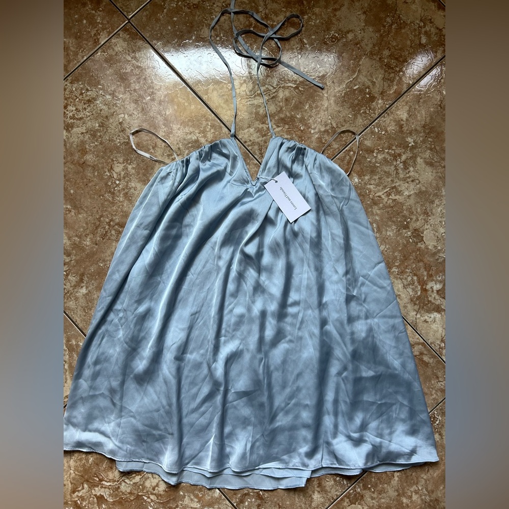 Lovers and friends light blue mini dress